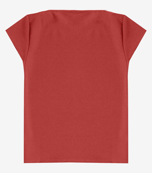 Blusa Feminina Em Tecido Classic Infinita Cor Marrom