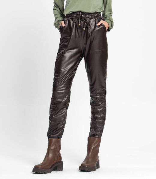 Calça Feminina Cirrê Rovitex Marrom