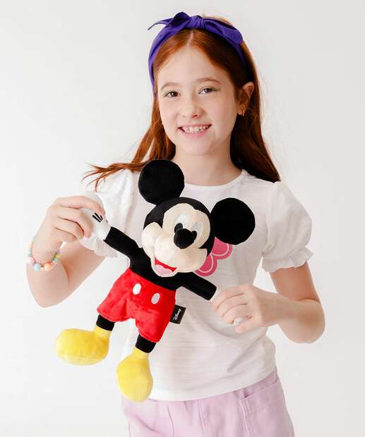 Pelúcia Mickey Disney Preto