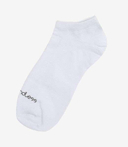 Kit 12 Pares De Meias Soquete Adulto Endless Branco