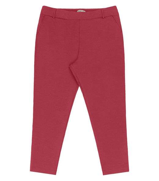 Calça Slim Plus Size Feminina Secret Glam Vermelho