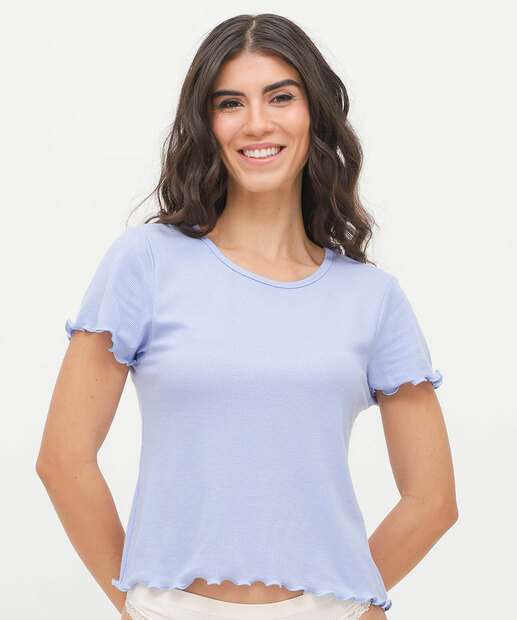 Blusa Pijama Feminino Avulso Marisa