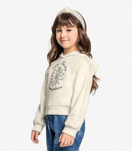 Conjunto Blusão Com Calça Jeans Trick Nick Bege