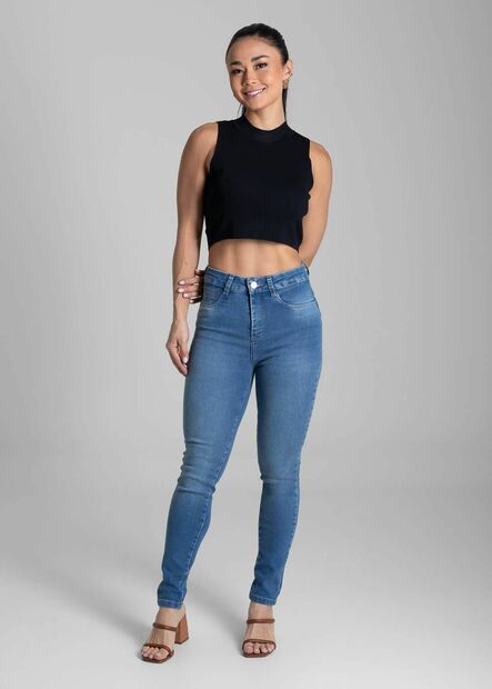 Cal?a Jeans Sawary Levanta Bumbum - 282041