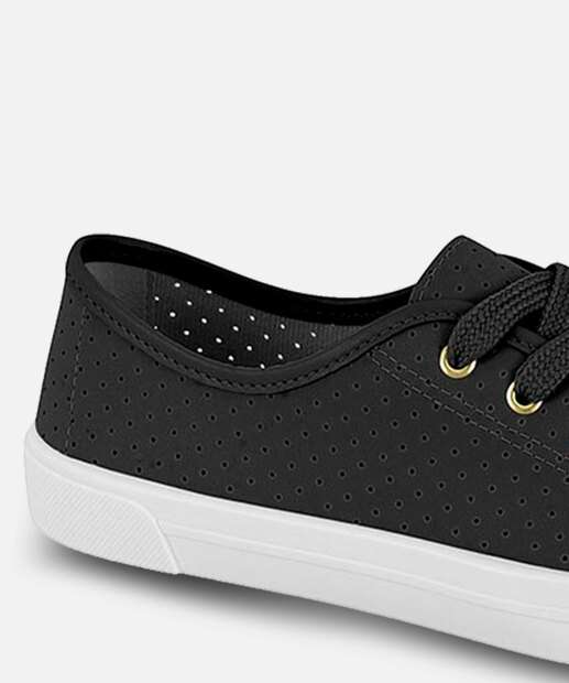 Tênis Casual Feminino Nobuck Moleca
