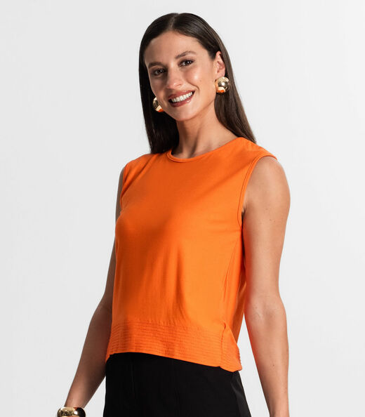 Regata Feminina Rovitex Laranja