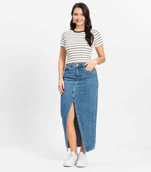 Blusa Feminina em Cotton Leve Rovitex Bege