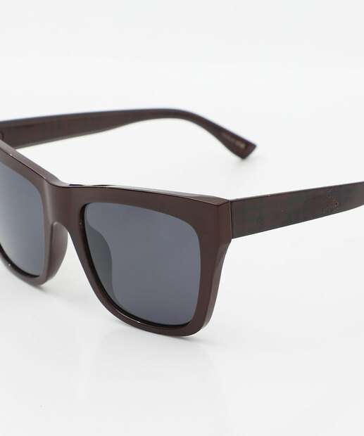 Óculos de Sol Feminino Quadrado Marisa Preto