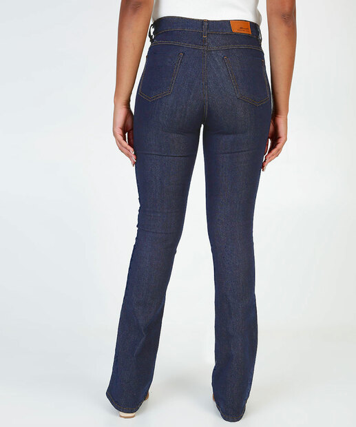 Calça Feminina Jeans Flare Sawary