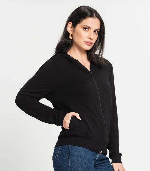 Jaqueta Básica Feminina Select Preto