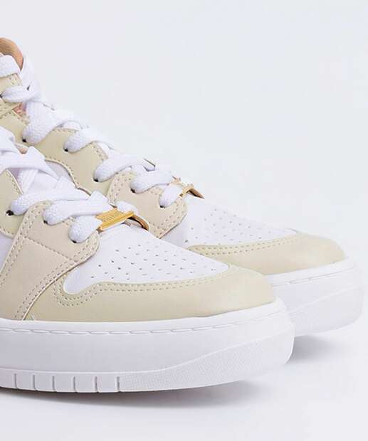 Tênis Casual Feminino Cano Alto Flatform Vizzano