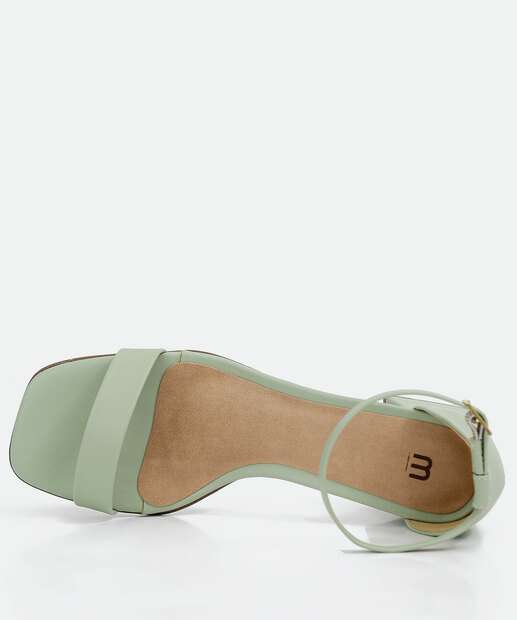 Sandália Salto Grosso Feminina Marisa