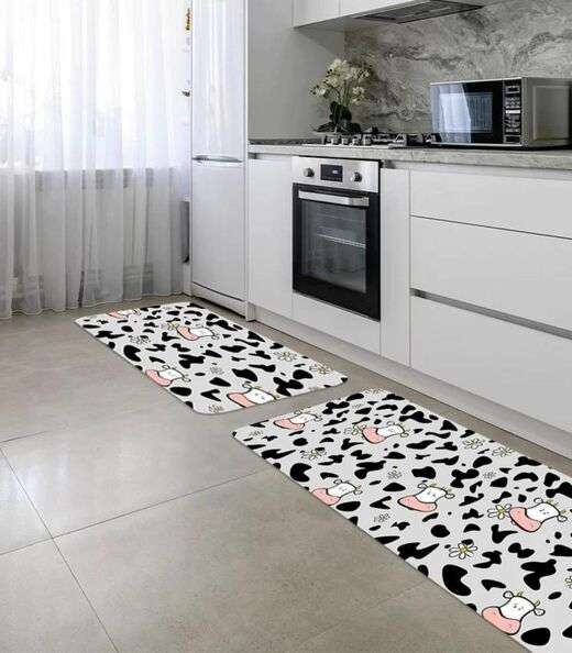 Image_Jogo De Tapetes Para Cozinha Wevans Rosa