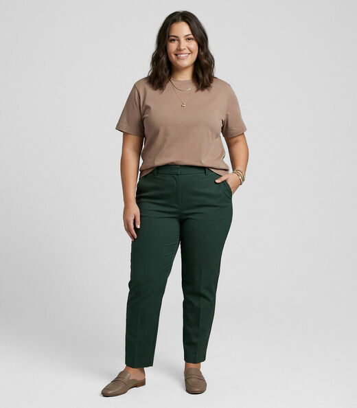 Blusa Feminina Viscose Plus Size Secret Glam Marrom
