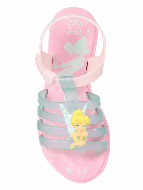 Sandália Rasteira Infantil Grendene Sininho Rosa