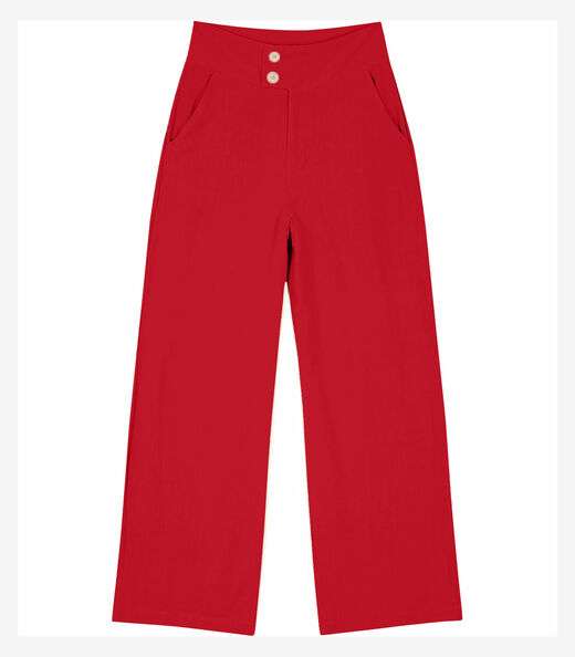 Calça Feminina Linho Strong Endless Vermelho
