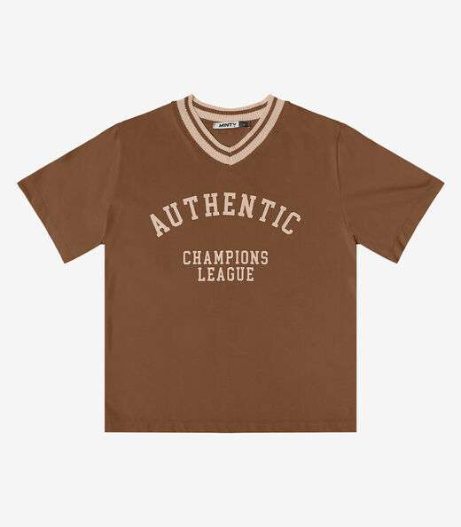 Image_T- Shirt Estampada Feminina Minty Marrom