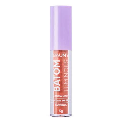 Bauny Batom Sombra Liq Luminous 3G - Honey Luminou