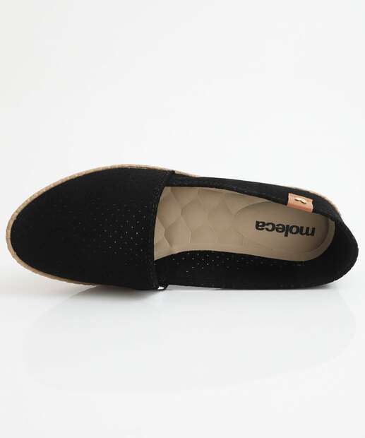 Alpargata Feminina Nobuck Moleca Preto