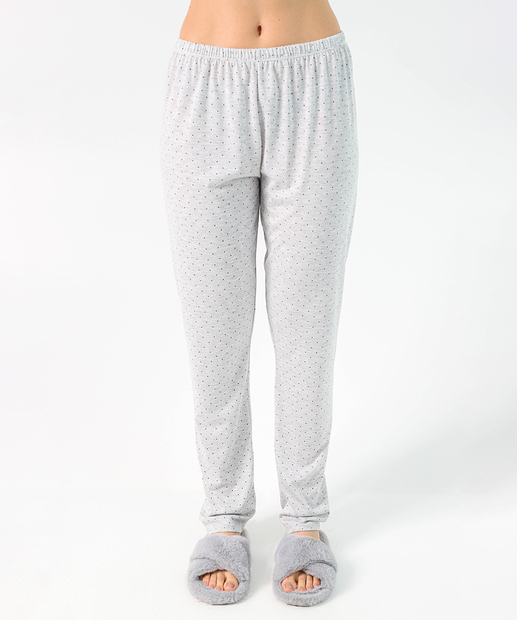 Pijama Feminino Marisa Cinza