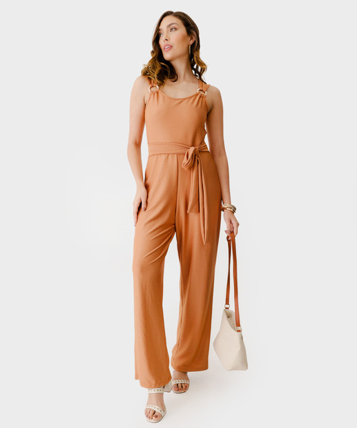 Image_Macacão Feminino Amarração Marisa Marrom