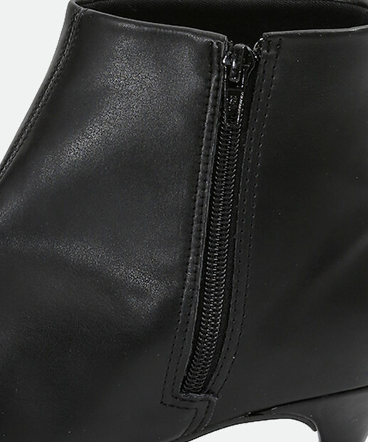 Bota Feminina Ankle Boot Salto Fino Via Uno