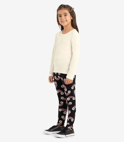 Image_Legging Infantil Estampada Rovi Kids Preto
