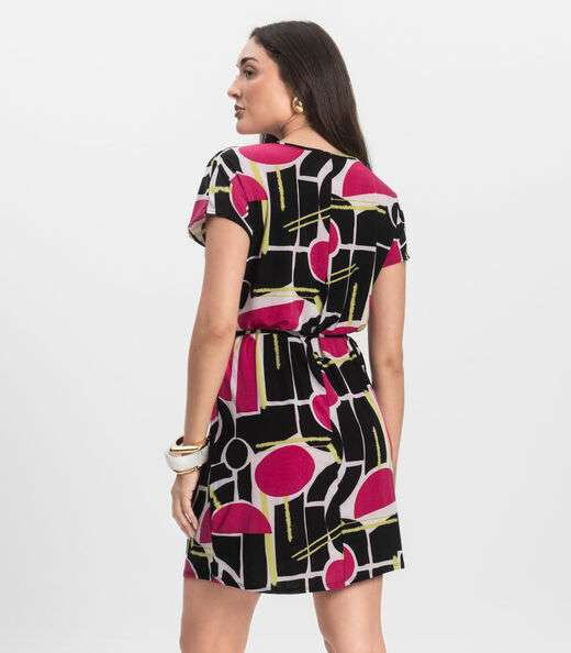 Vestido Feminino Liganete Infinita Cor Preto