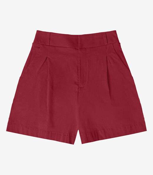 Bermuda Feminina Bengaline Endless Vermelho