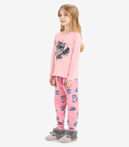 Image_Pijama Meia Malha Rovi Kids Rosa