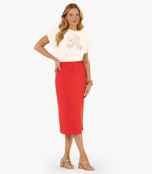 Blusa Feminina Viscotorcion E Viscose Rovitex Bege