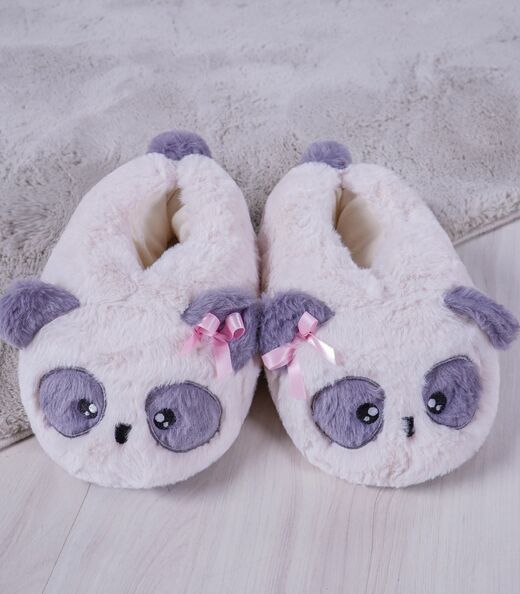 Pantufa Adulta Divertida Bene Casa Bege