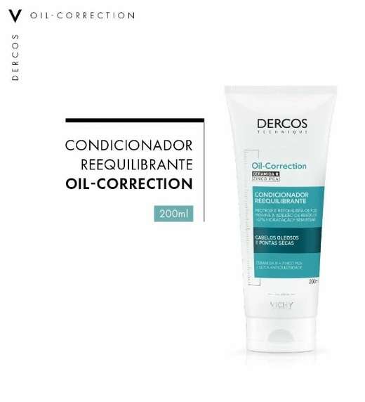 Dercos Condicionador Reequilibrante Oil Correction Vichy 200ml