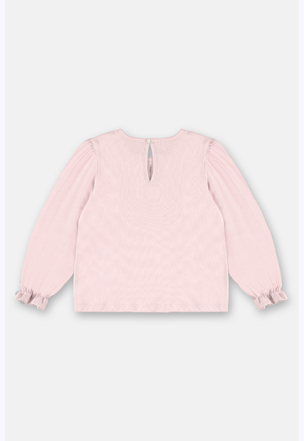 Blusa Infantil Menina Em Meia Malha Up Baby