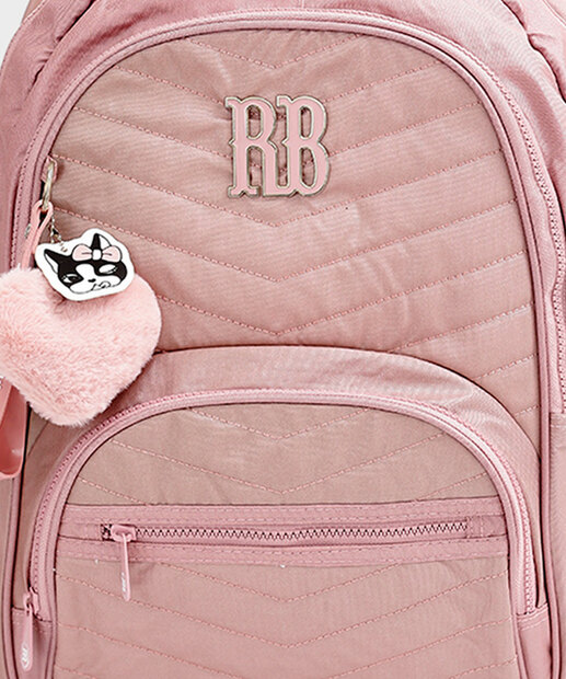 Mochila Escolar Bolso Frontal Marisa 