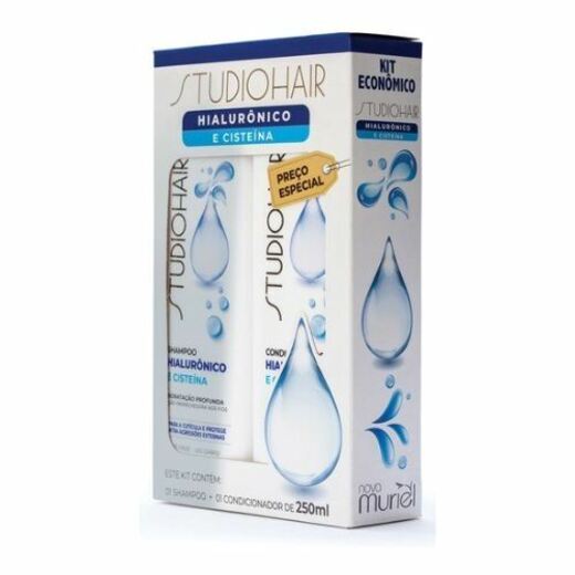 Image_Kit Muriel Studio Hair Shampoo e Condicionador Hialuronico 250ml