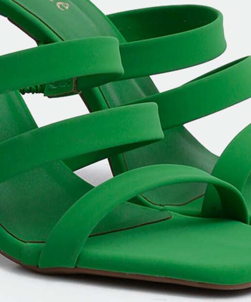 Tamanco Feminino Salto Grosso Tiras Bebecê 