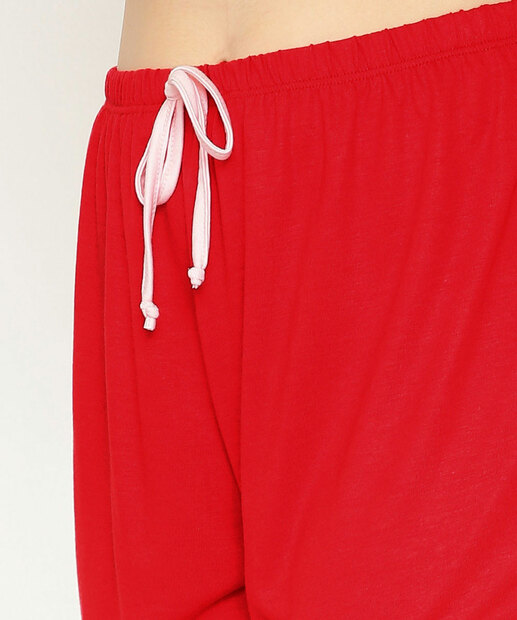 Pijama Feminino Manga Curta Pantera Cor de Rosa