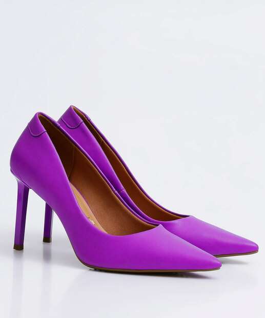 Scarpin Feminino Salto Fino Bico Fino Vizzano 