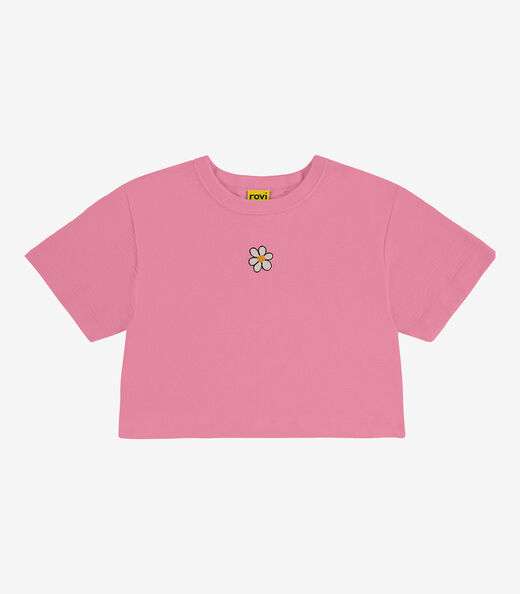 Blusa Infantil Malhão Fruit Rovi Kids Rosa