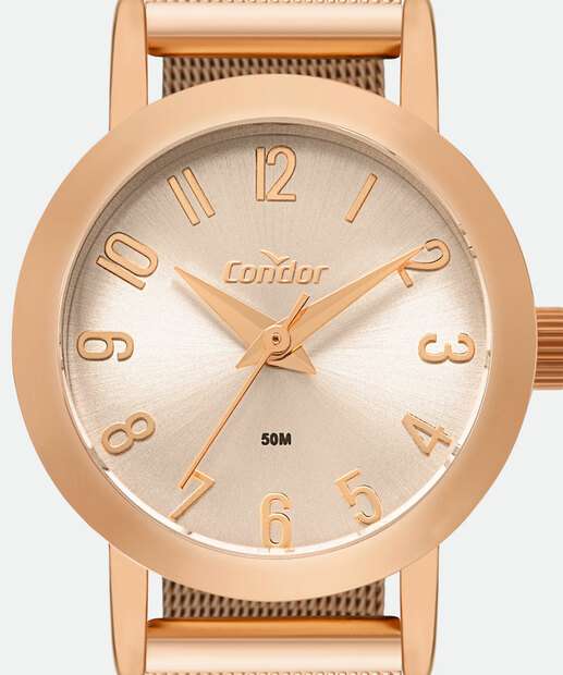 Relógio Feminino Condor CO2035NOJ4K Rosa