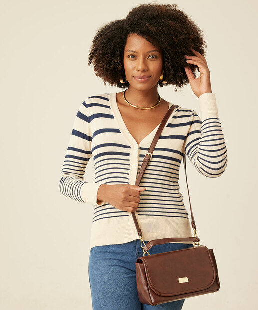 Bolsa Transversal Feminina Marisa
