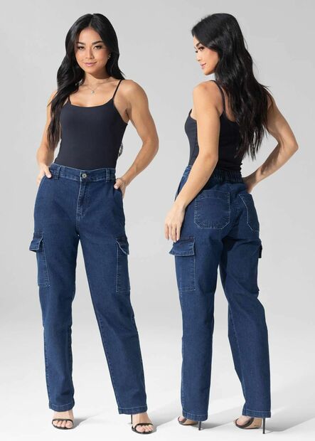 Calça Jeans Sawary Reta - 281613