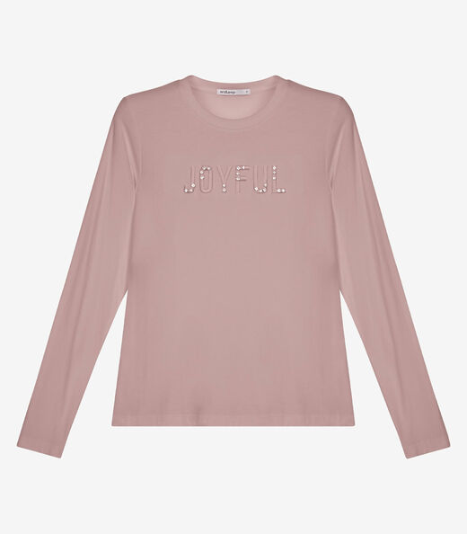 Image_Blusa Feminina Manga Longa Viscose Endless Rosa