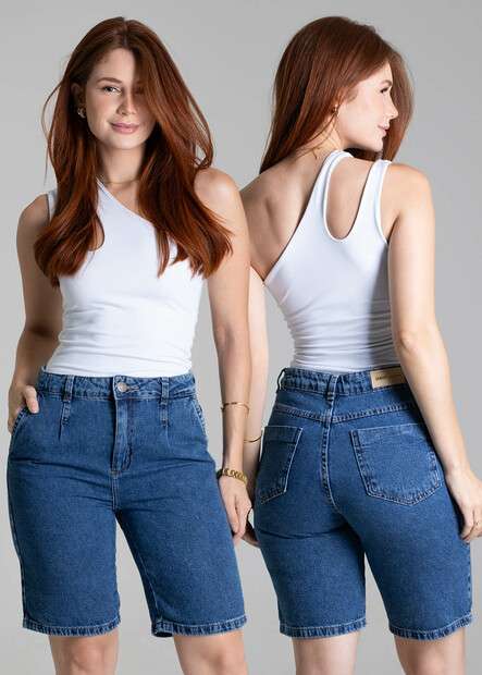 Bermuda Jeans Sawary - 279238