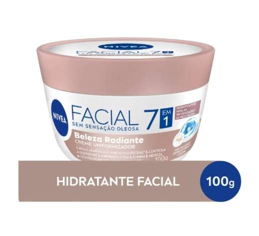 Creme Facial Nivea Beleza Radiante 100g