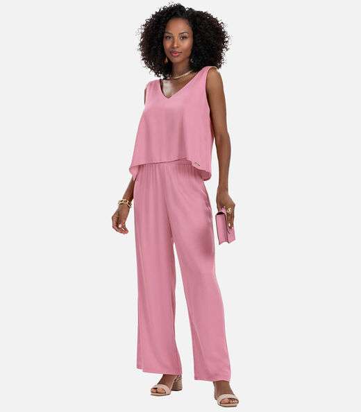 Image_Calça Feminina de Viscose Rovitex Rosa