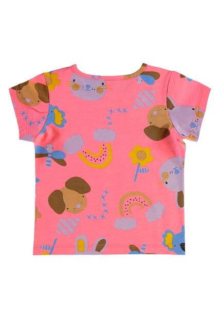 Conjunto Infantil Blusa e Short Bee Loop
