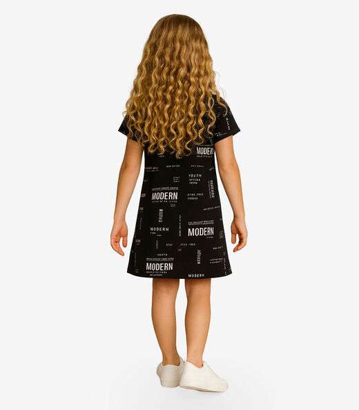 Vestido Menina Infantil Select Rosa