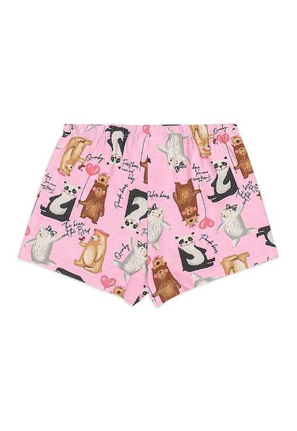Conjunto Bebê com Estampa de Panda Quimby